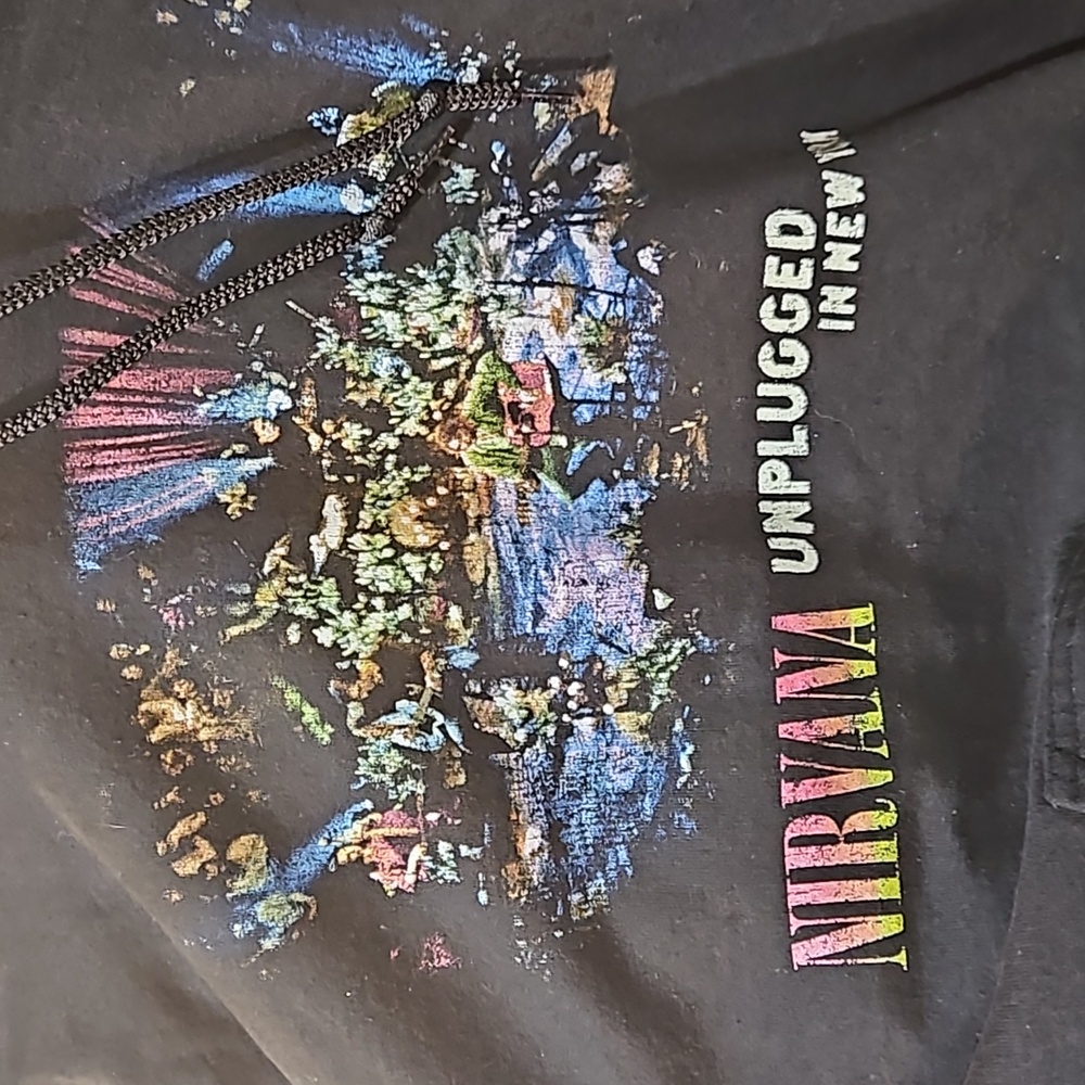 Nirvana Rock Band Graphic Hoodie